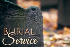 Burial Service